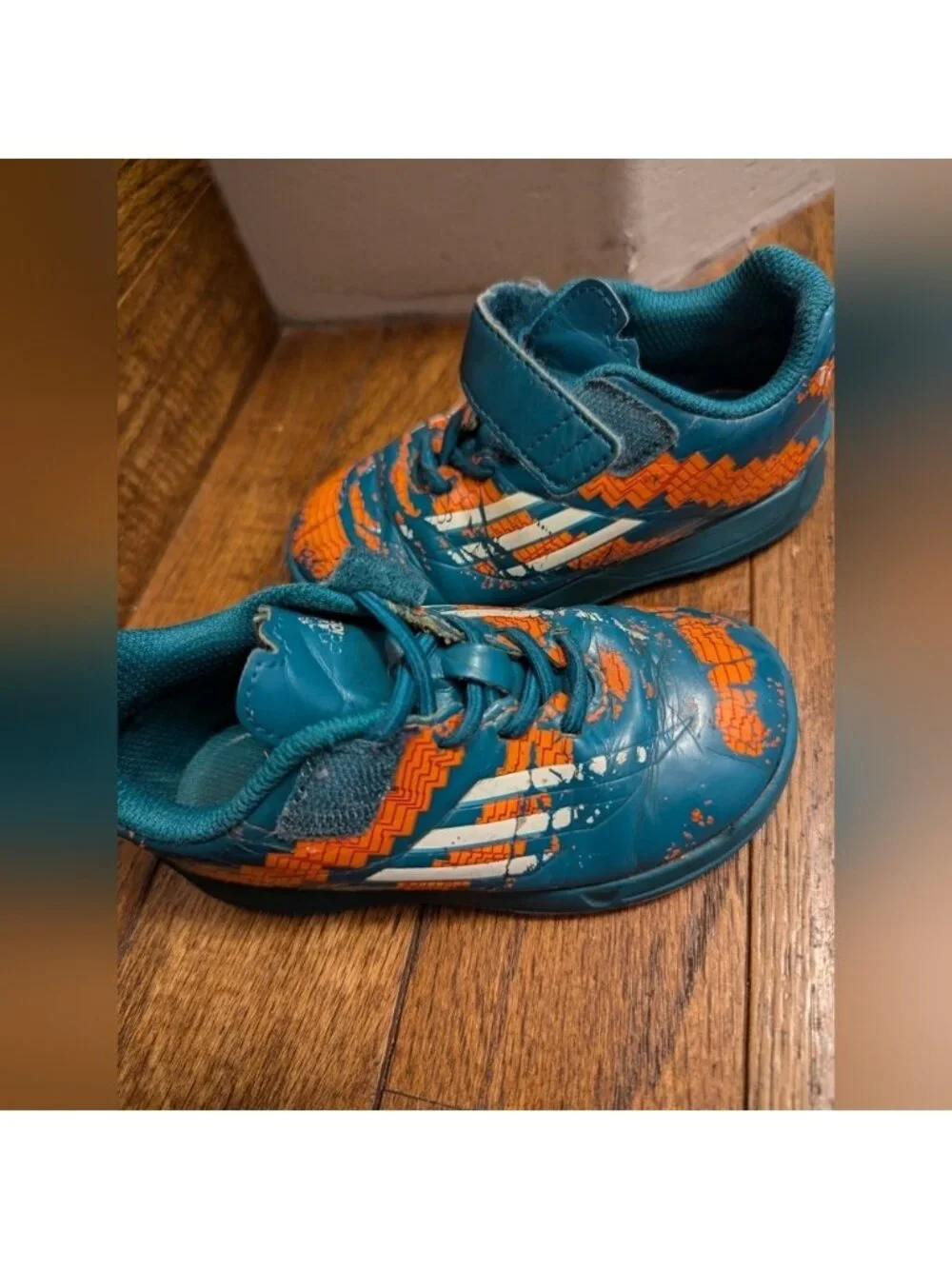 Adidas Toddler Shoes Messi EL Performance ortholite Velcro Shoes toddler 7